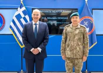 Ulutash takon ministrin grek të Mbrojtjes, flasin për situatën e sigurisë në Kosovë