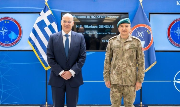 Ulutash takon ministrin grek të Mbrojtjes, flasin për situatën e sigurisë në Kosovë