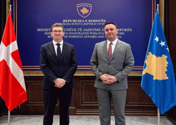 Konjufca e diplomati danez diskutojnë për zgjerimin e bashkëpunimit