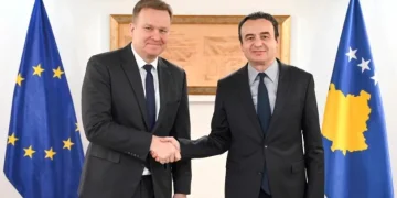 Kryeministri Kurti, në takim me Sorensenin