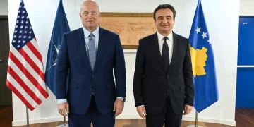 Kryeministri Kurti takon ambasadorin e SHBA-së në NATO, Whitaker
