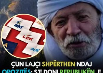 Çun Lajçi shpërthen ndaj opozitës: S’e doni Republikën, e doni xhepin, pallatet që ndërtuat me paratë tona
