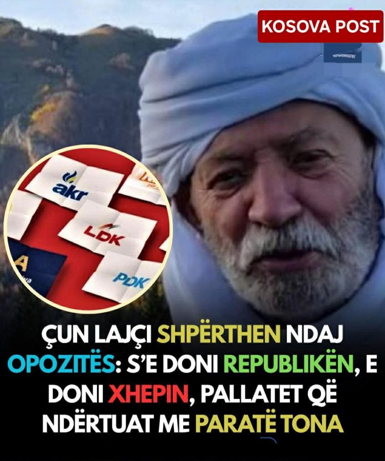 Çun Lajçi shpërthen ndaj opozitës: S’e doni Republikën, e doni xhepin, pallatet që ndërtuat me paratë tona