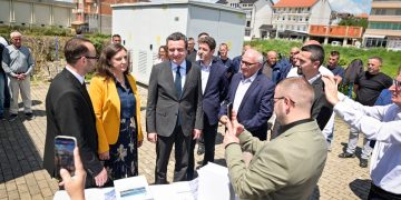 Kurti: Nis investimi 315 mijë euro për furnizimin me ujë të pijes në Malishevë