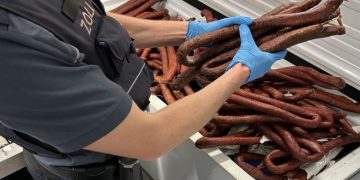 Sekuestrohen mbi 250 kg mish në një autobus nga Kosova në Stuttgart