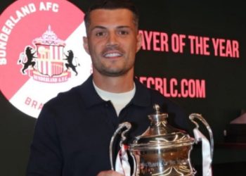 Granit Xhaka shpallet lojtari i sezonit te Sunderlandi