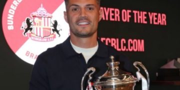 Granit Xhaka shpallet lojtari i sezonit te Sunderlandi