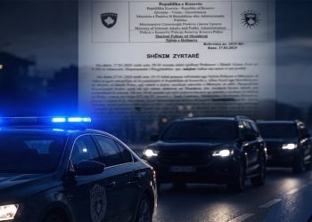 Raporti policor për incidentin me eskortën e Kurtit në Skenderaj