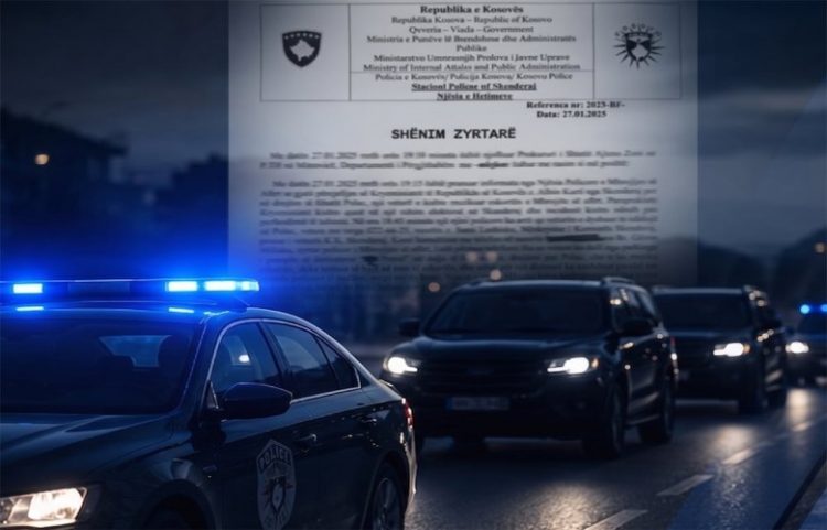 Raporti policor për incidentin me eskortën e Kurtit në Skenderaj