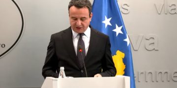 Kurti pas takimit me Kos: Të avancohet dosja e Kosovës për statusin e vendit kandidat, mbështetja për BE në Kosovë rreth 90%