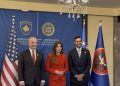 Haxhiu priti në takim kongresistët amerikanë