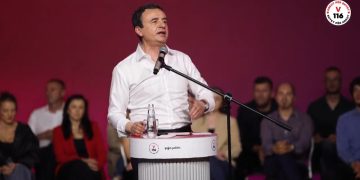 LVV hap fushatën zgjedhore në Ferizaj, Kurti premton 1 miliard euro për ushtrinë dhe dyfishim të shtesave për fëmijë