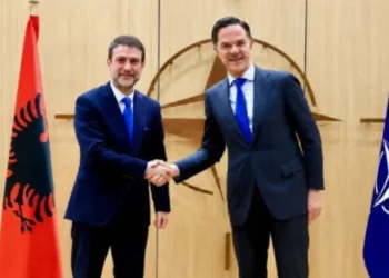 Hoxha takim me Rutte: NATO më e rëndësishme se kurrë, Shqipëria aleate e besueshme