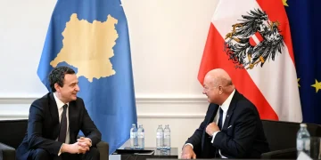Kurti zhvilloi takim bilateral me kancelarin e Austrisë, Stocker