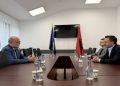 Basha dhe Malaj diskutojnë projektet infrastrukturore Kosovë-Shqipëri