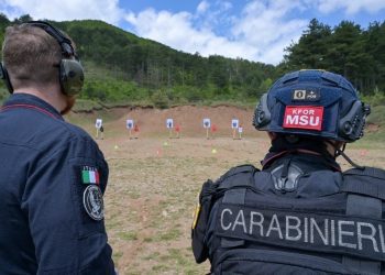 Karabinierët e KFOR-it stërviten për gatishmëri operacionale