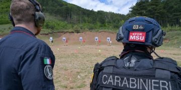 Karabinierët e KFOR-it stërviten për gatishmëri operacionale
