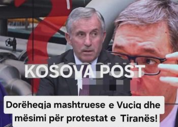 Dorëheqja mashtruese e Aleksandër Vuçiq dhe mësimi për protestat e Tiranës!