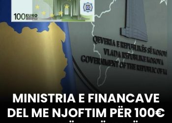 Ministria e Financave del me njoftim për 100€ e punëtorëve të sektorit privat