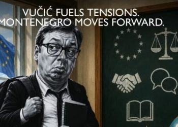 Pas incidentit në Tivat, Demokratët Evropianë akuzojnë Vuçiqin për retorikë nacionaliste dhe presion ndaj Malit të Zi