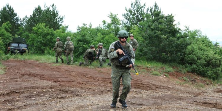 FSK-ja realizon ushtrimin fushor validues “Ujku i Pamposhtur 01”