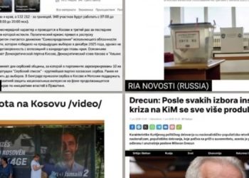 Mediat ruse në shërbim të destabilizimit: Kremlini dhe Beogradi po përdorin zgjedhjet në Kosovë për përhapjen e propagandës
