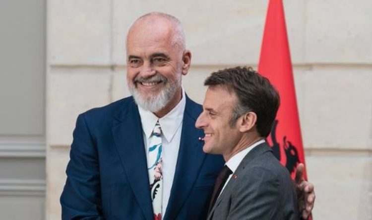 Edi Rama sot vizitë në Francë, e pret presidenti Macron