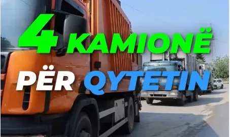 Fushë-Kosova ngrit kapacitetet për ambientin, 4 kamionë të angazhuar për mbledhjen e mbeturinave