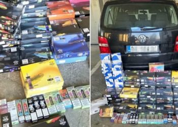 Parandalohet kontrabanda me 656 cigare elektronike në Kamenicë