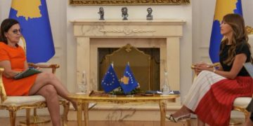 Haxhiu kërkon nga BE-ja avancimin e Kosovës drejt statusit kandidat