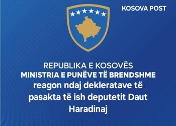 MPB demanton Daut Haradinajn: Personat e përmendur janë regjistruar vite më parë si shtetas të Kosovës
