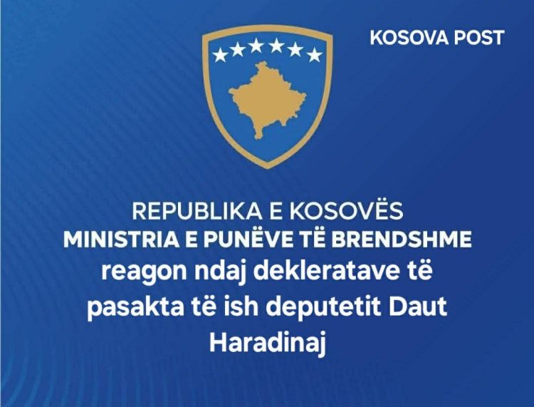 MPB demanton Daut Haradinajn: Personat e përmendur janë regjistruar vite më parë si shtetas të Kosovës