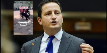 “E papranueshme” – Zv-presidenti i Parlamentit Evropian dënon dhúnën policore ndaj protestuesve në Tiranë
