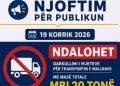 Edhe të dielën kufizohet qarkullimi i kamionëve mbi 20 tonë në autoudhë