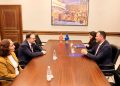 Konjufca pret në takim lamtumirës ambasadorin turk