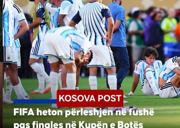 FIFA heton përleshjen në fushë pas finales në Kupën e Botës Spanjë-Argjentinë