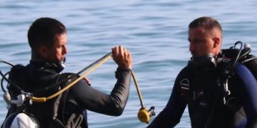 Policia e Kosovës kryen trajnim për kërkim-shpëtim në ujë dhe zhytje në Shqipëri