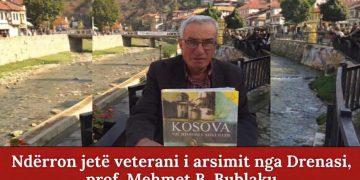 Ndërron jetë veterani i arsimit nga Drenasi, prof. Mehmet B. Bublaku