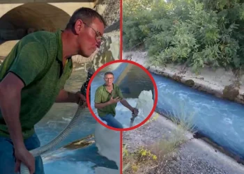 U rrezikua uji i pijshëm për 200 mijë banorë/ Personi që hodhi qumësht në Bistricë përballet me padi