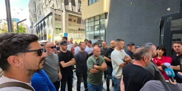 Punëtorët e “Prishtina Parking”-ut protestojnë për mospagesën e pagave