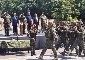 Kontingjenti bullgar i bashkohet KFOR-it për të forcuar sigurinë në Kosovë