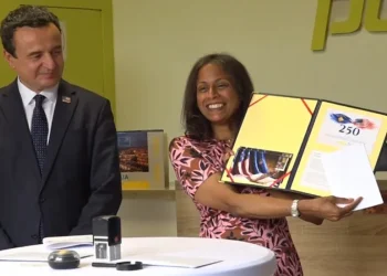 Posta e Kosovës lanson pullën postare kushtuar 250-vjetorit të Pavarësisë së SHBA-së
