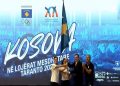 Flamuri në duart e kampionëve, delegacioni niset drejt Tarantos