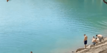 Liqeni i Ujmanit, destinacion i frekuentuar gjatë fundjavës