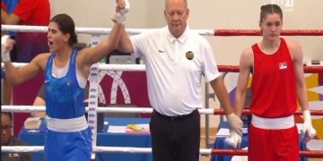 Donjeta Sadiku fiton medaljen e artë, del fituese nga finalja me serben