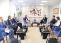 Zulfaj takohet me drejtuesit e Zyrës së BE-së në Kosovë
