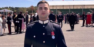 FSK forcon kuadrot e saj: Nëntoger Kushtrim Derguti diplomohet në Sandhurst