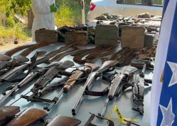 Policia ekspozon armatimin e konfiskuar në veri të Mitrovicës