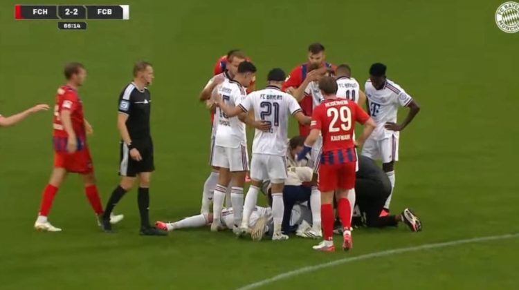 Moment shqetësues te Bayerni, Jamal Musialas rrëzohet pa ndjenja për të dytën herë radhazi