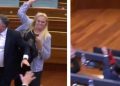 VIDEO/ Momenti kur Time Kadriaj súlmon Albin Kurtin në Kuvend!